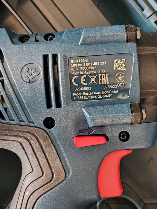 Filetanta impact Bosch GDR 180-LI de insurubat ca noua