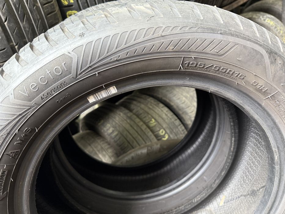 2 Anvelope AllSeason 195/55/16 Goodyear 2023