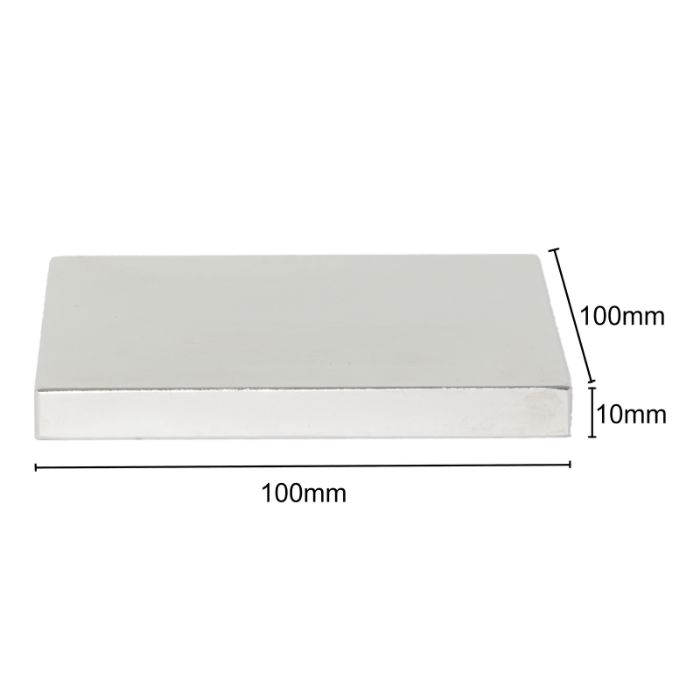 100x100x10mm МАГНИТ-470кг. неодимов N52, magnit, пелети