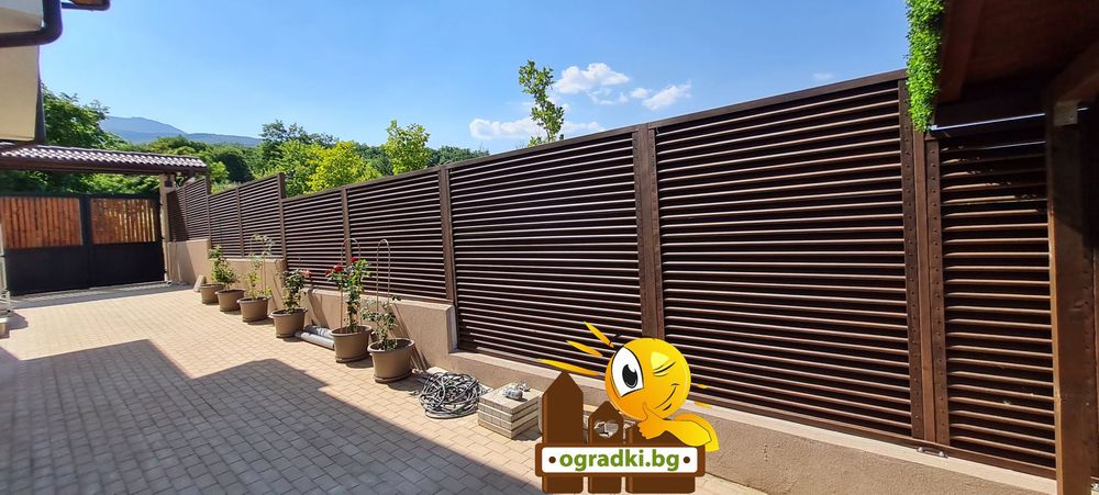 Метална ограда пано щора Пирамида -ОградкБГ