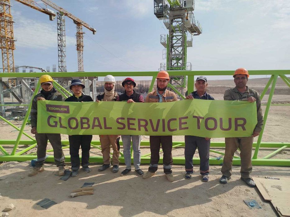 Башенный кран ZOOMLION 75 метр