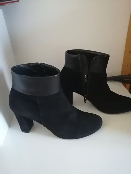 Botine piele intoarsa nr 36, Patrizia Rigotti