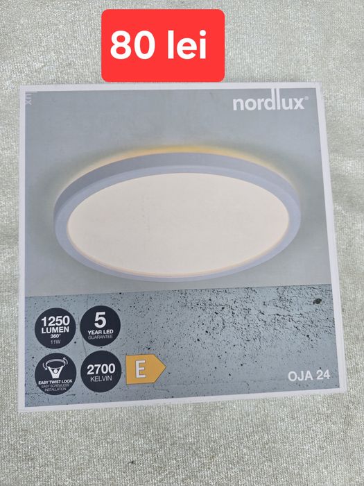 Plafoniera Nordlux și philips ORIGINAL Suedia, sigilate