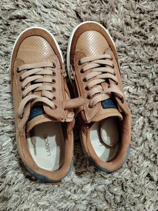 Обувки естествена кожа за момче