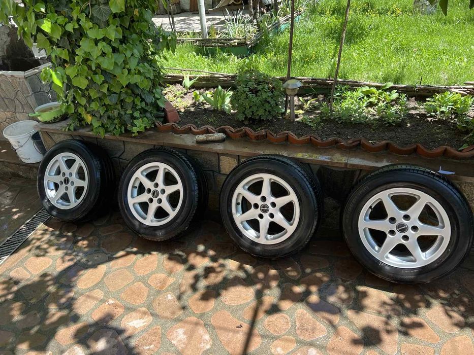 Летни гуми с джанти 195 65 15  VW Pasat 2006 -2009 г