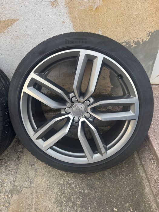Jante Audi Sq5 Q3 Q5 Q7 Q8 cu cauc Pirelli 255/40R21 P zero dot2018
