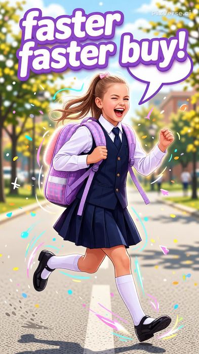 Рюкзак для девочки младших класов