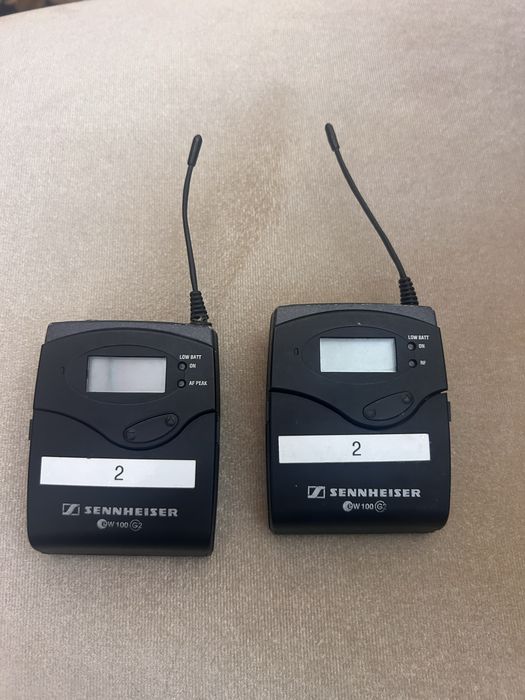 Senheiser g2  2 lavaliere