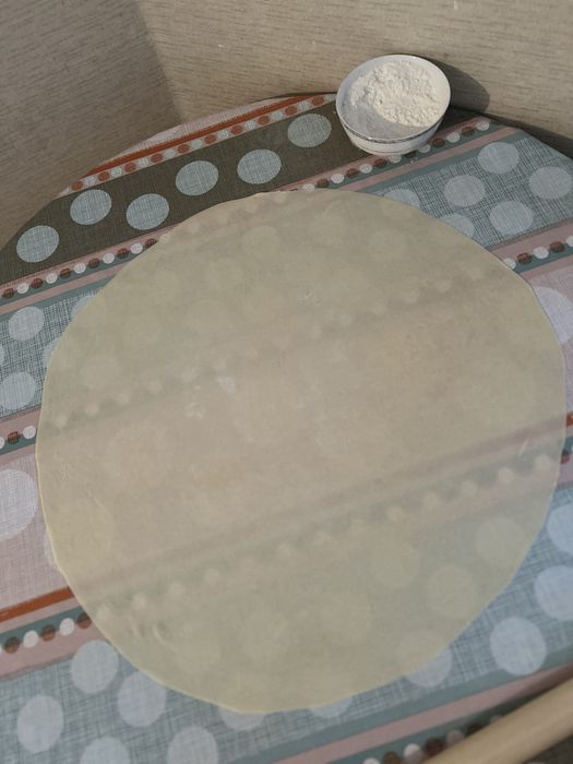 Готовое раскатанное тесто