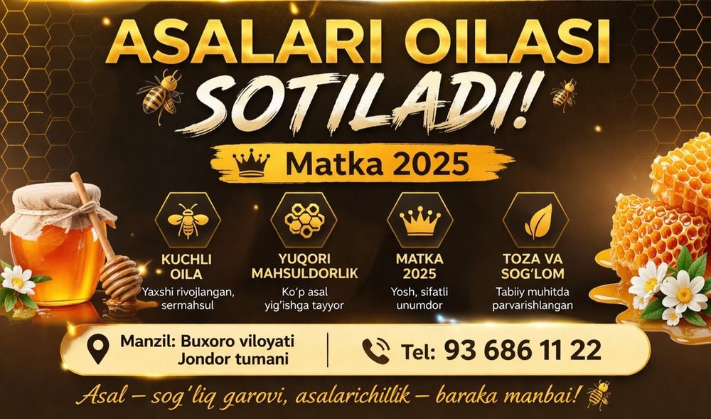 Asalari oilasi sotiladi