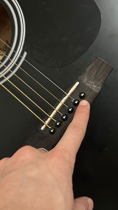 Гитара черный цвет