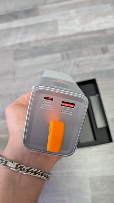 Power Bank A+ 40.000 mAh, 100W, PD, Fast Charge,Lanternă, Nou