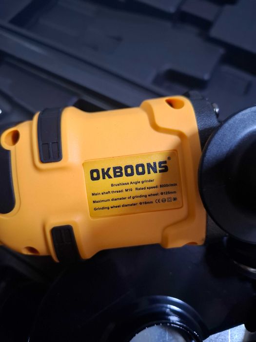 Polidisc Unghiular OKBOONS cu 2 Acumulatori 98V/5A