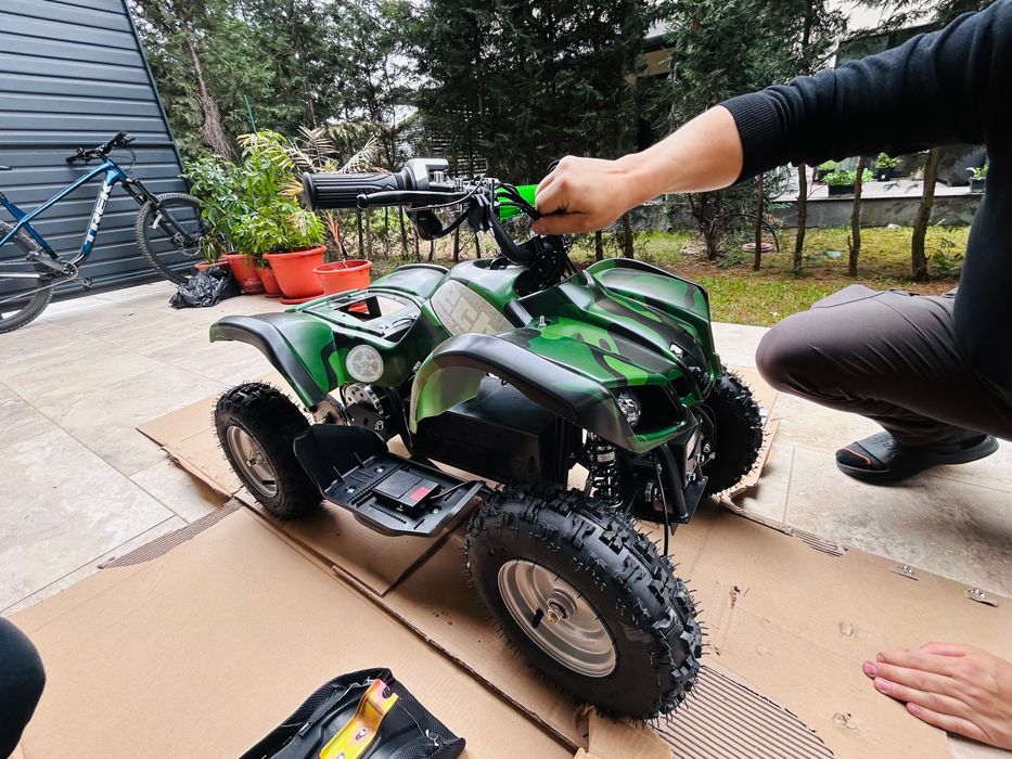 ATV pentru copii cu acumulator HECHT 56100 ARMY  *** NOU, in ambalajul original!! ***