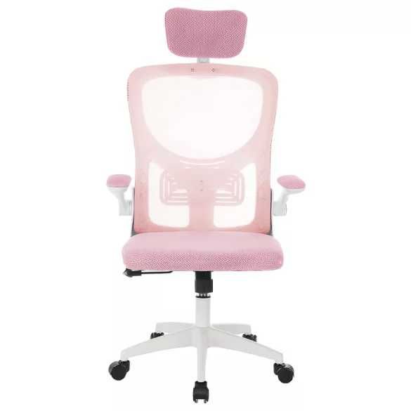 Офис стол за бюро розов или сив / Детски ученически стол за бюро