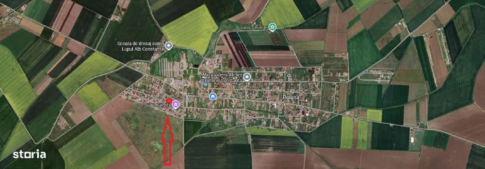Vând teren intravilan 650mp în Poiana, Constanța