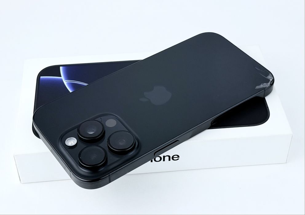 Apple iPhone 16 Pro 128GB Black Titanium 94% Батерия!