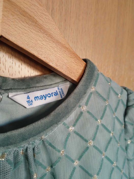 Детска официална рокля Mayoral - 104 см