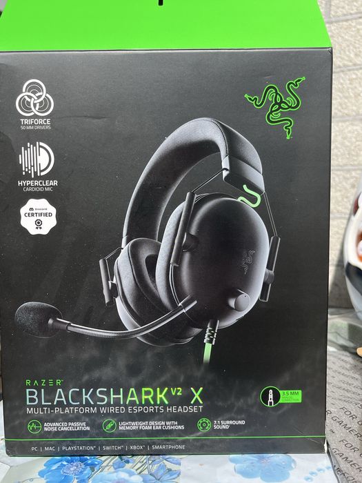 Original Razer BlackShark V2 X