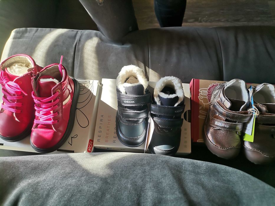 Боси обувки D.D step 23 номер.Зимни обувки  Колев и колев 24 номер