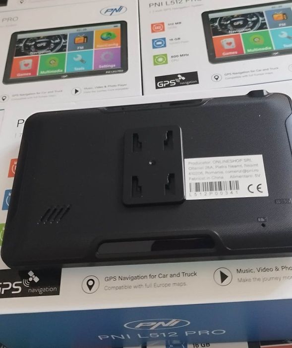 Gps autotusime si camioane - harti noi - model nou L512 Pro