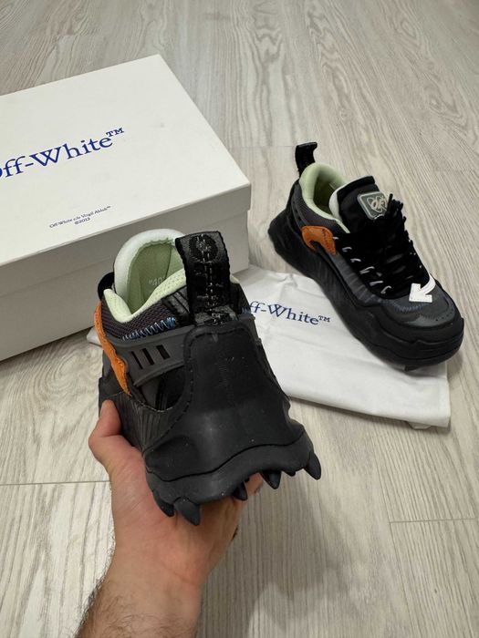 Adidasi OFF WHITE, Odsy 1000 SNEAKERS Premium din Piele Full Box Black