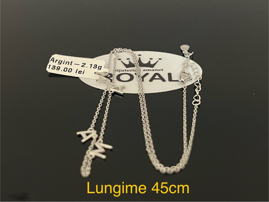 Bijuteria Royal CB : Lant argint 925