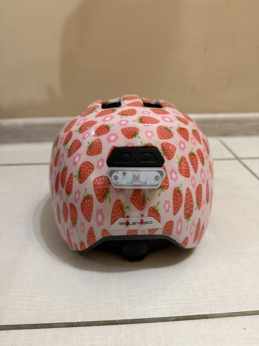 Детска каска Abus Smiley 3.0 rose strawberry