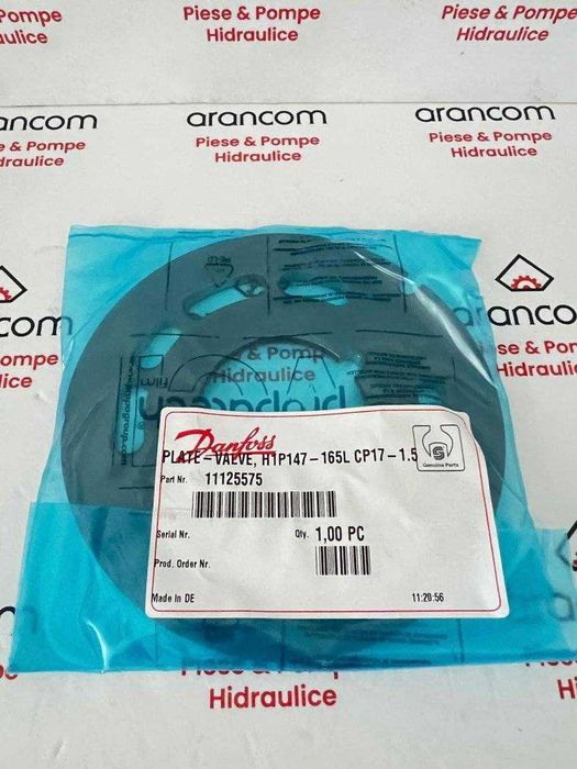 11125575 Placa presiune H1P147 - H1P165 Sauer Danfoss