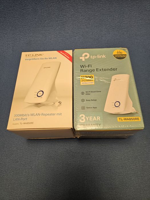 Set TP-Link Range Extender retea Wifi TLWA850RE, 300 Mbps, cutie