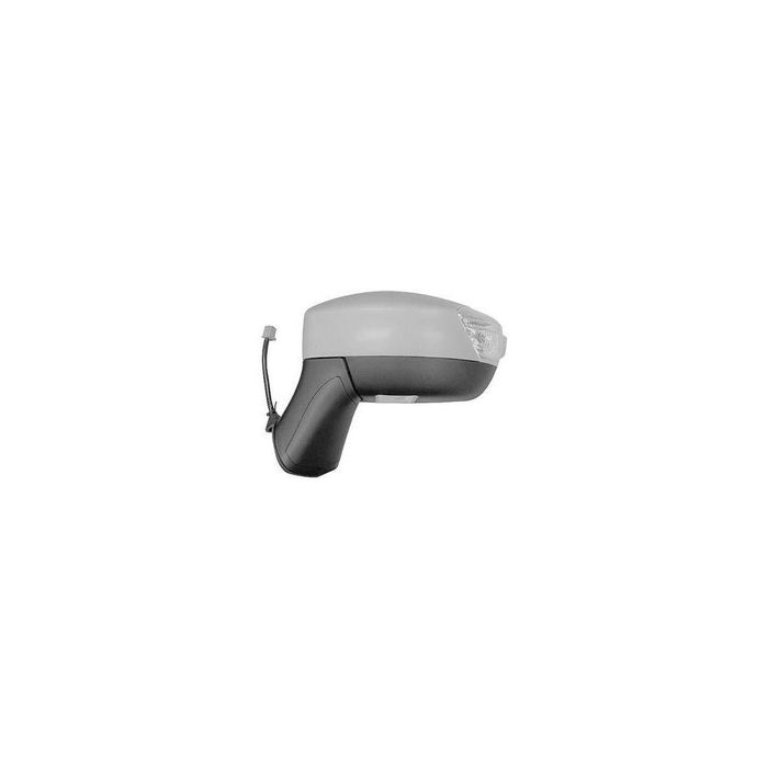Oglinda exterioara Ford Kuga (Dm2) 03.2008-03.2013 partea dreapta, cu semnalizare, cu l-pa perimetru, asferica carcasa prevopsita grunduita reglare electrica cu incalzire, mufa cu 8 gauri/ 7 pini