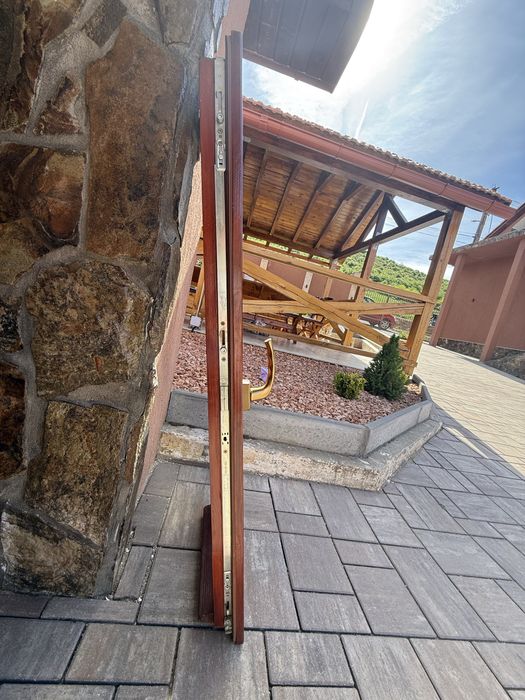 Geam termopan cu ramă din lemn – 115 cm înălțime - (8geamuri disponibile )