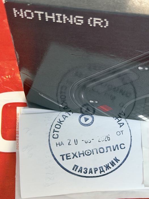 КАТО НОВ 256GB Nothing Phone 4a Pro 5G Гаранция Технополис 2028г. Black (R)