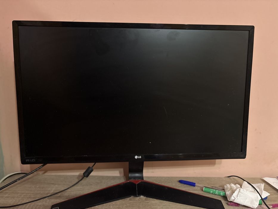 Геймърски монитор LG 24MP59G-P | 24" IPS Full HD | 75Hz | FreeSync