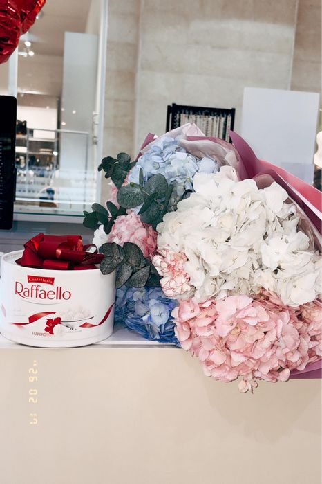 Букет гортензий