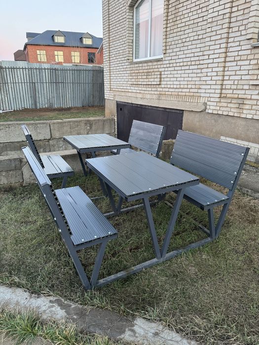 Лавочки для летних террас, бани или сада
