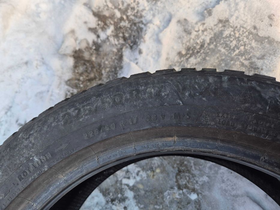 1 Anvelopa de IARNA - 225/50/17 - Continental - Stare F BUNA DOT 2022