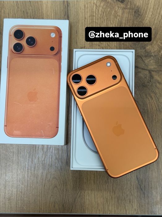  iPhone 17pro max 5G 256gb ЕАС cosmic orange акб 100% в нулёвом сост.
