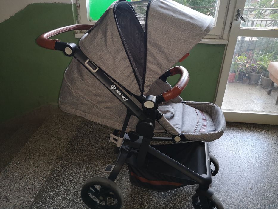 Бебешка количка 3в1 Bebe Stars Torro
