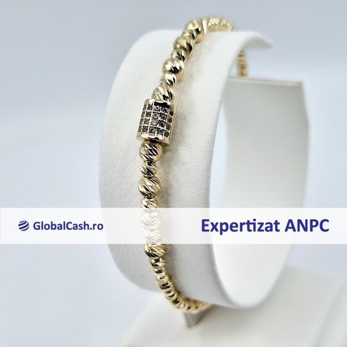 Bratara din aur de 14k cu snur, 4.82g | GlobalCash.ro #LU28920