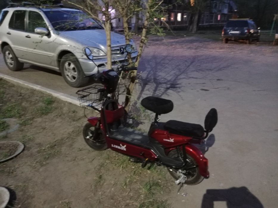 Электроскутер...