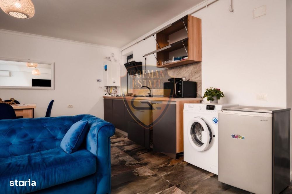 2 camere, Mamaia Nord LIDL mobilat si utilat modern, balcon, et 2, ter