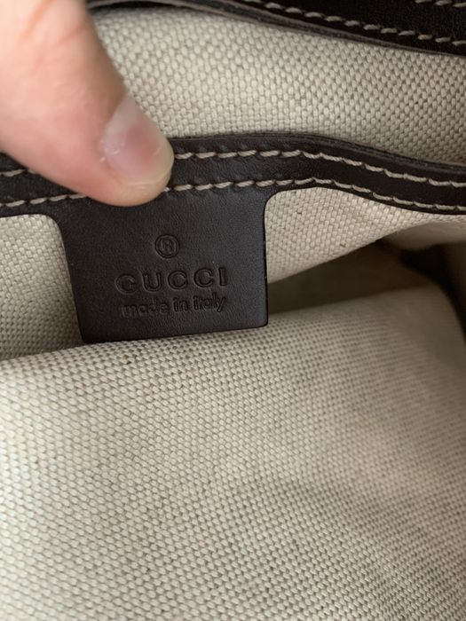 Geanta  Gucci crem