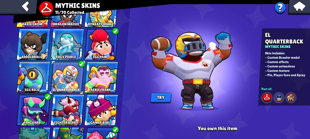 Аккаунт в бравл старс