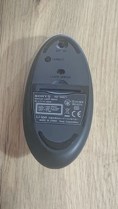 Sony Vaio Bluetooth Laser Wireless Mouse VGP-BMS77