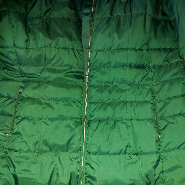 Дамско яке, зелено за преходни сезони ХL