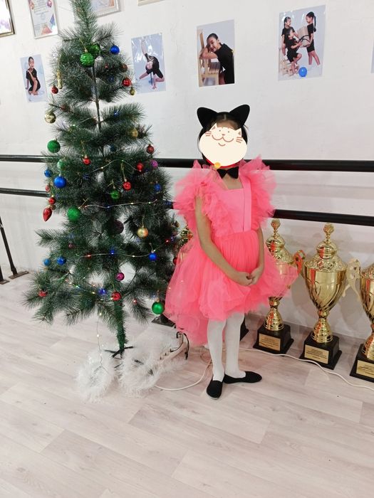 Пышное платье со шлейфом