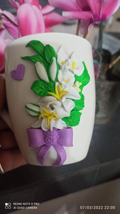 Чаши от полимерна глина