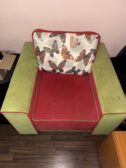 Canapea extensibilă + 2 fotolii mari