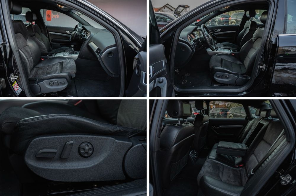 A6-Sline- dvd tetiere-piele - navigatie- senzori -scaune incalzite